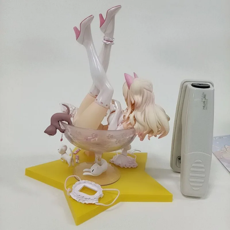 

Anime SkyTube Cat Ears Niang Chiru Sexy Girl PVC Action Figure Collectible Model doll toy 19cm