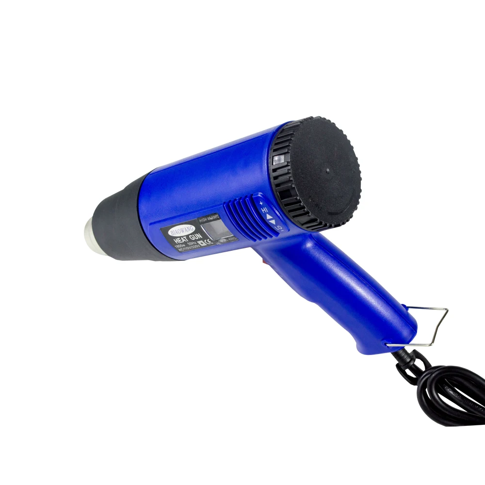 Фен для горячего воздуха с цифровым дисплеем термопистолет ремонта