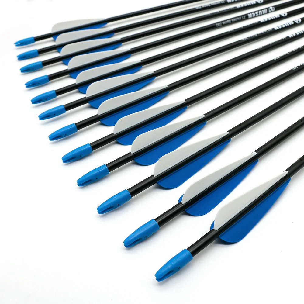 Стрелы из стекловолокна для рекурсивного лука 31 дюйм 7 мм диаметр 700 длинный лук