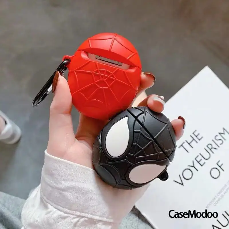 Дизайнерский чехол V для airpods superheros, Силиконовая защита, милый чехол airpod для apple, bluetooth, чехол для наушников, чехол s 3D