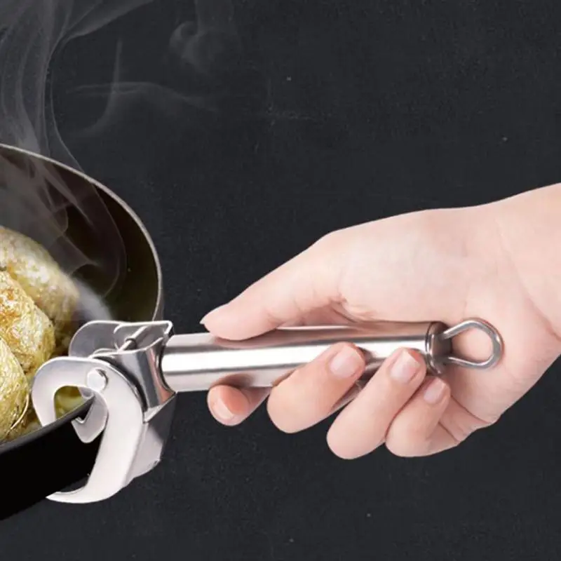 2 шт. щипцы из нержавеющей стали прочные антиобжигающие пластины подъемник