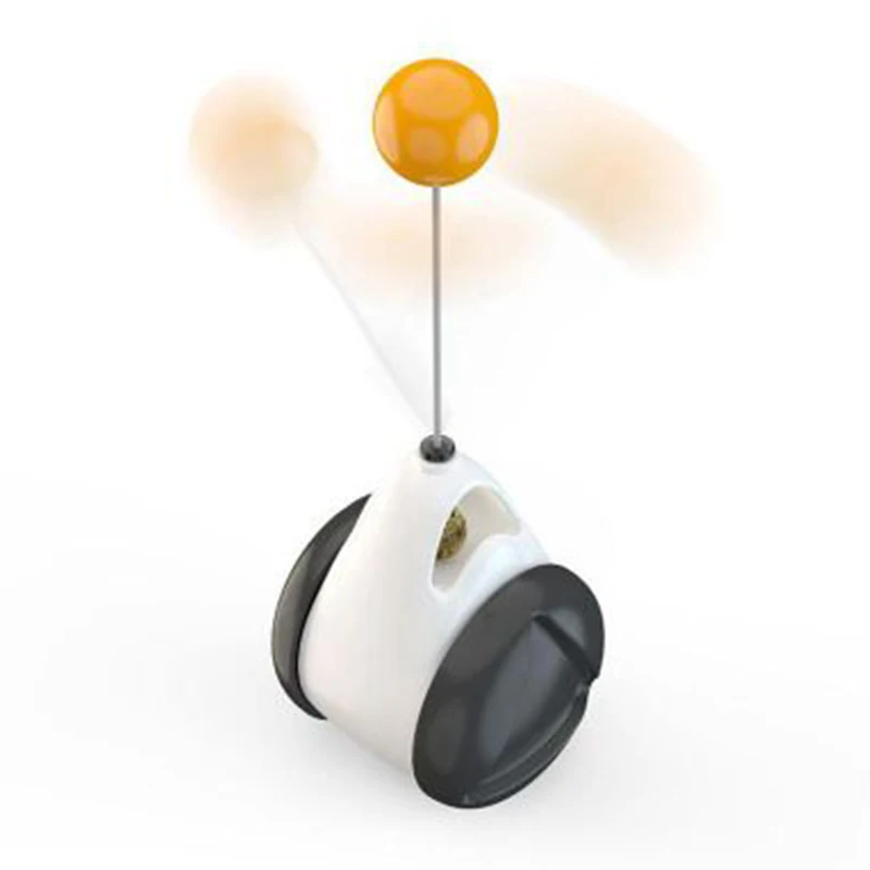 Автоматическая перезаряжаемая игрушка для кошек умная с колесами Интерактивная