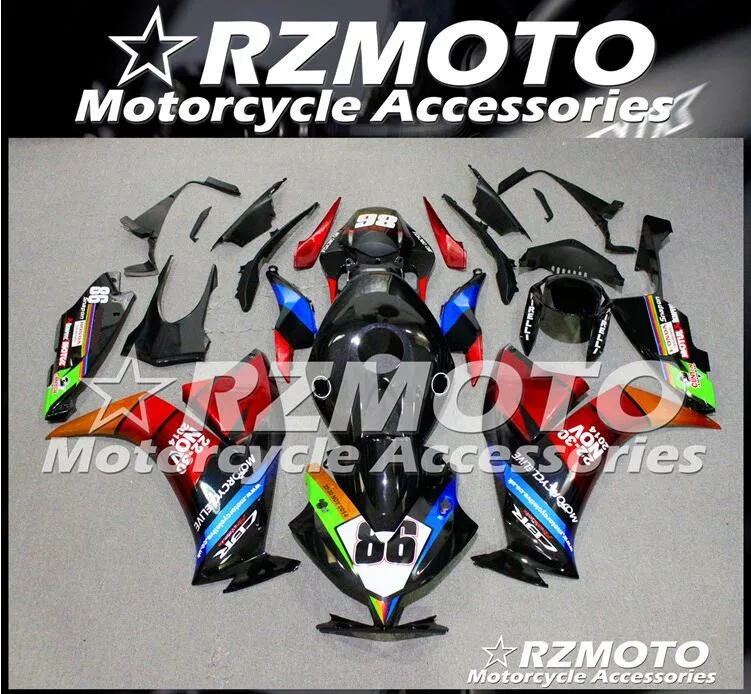 Новинка обтекатели для мотоцикла подходят Honda CBR1000RR 2012 2013 2014 2015 2016 кузов под заказ