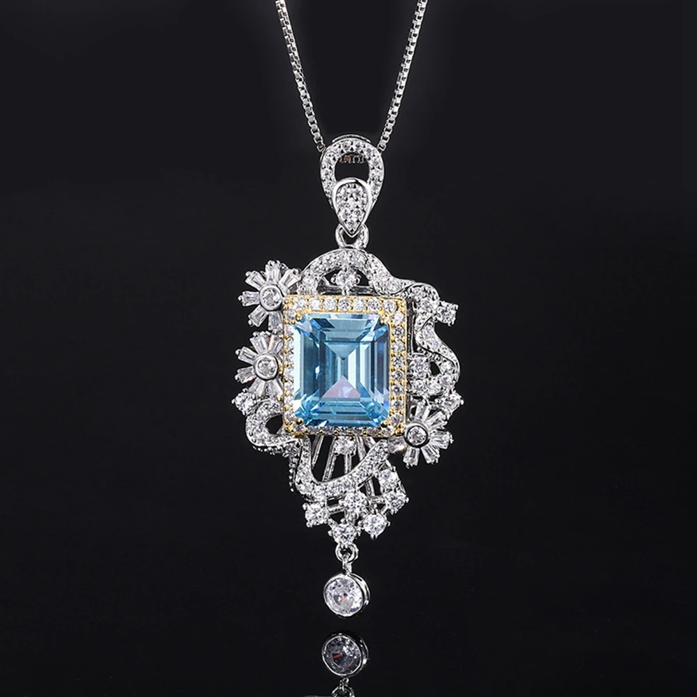 Женский вечерние украшений из серебра 925 пробы с изумрудом | Украшения и