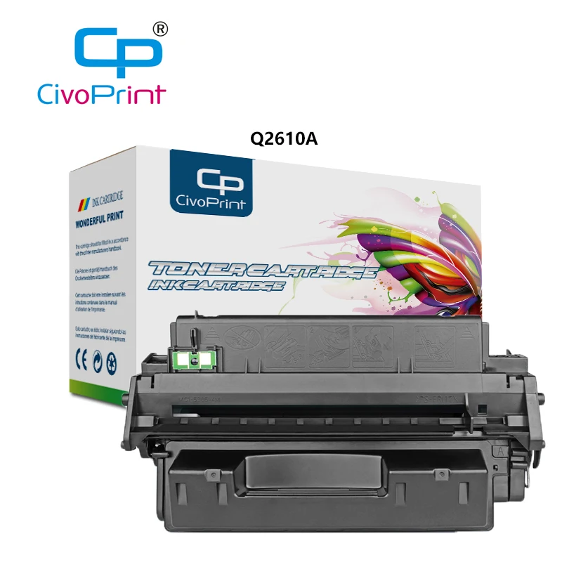 Совместимый картридж с тонером Civoprint для принтера HP Q2610A Q2610 2610A 2610 10A 2300 2300D 2300N 2300DN