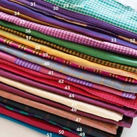 100 mulberry silk double palace silkworm yarn dyed color changing fabric home textile hand sewn material pillow case small quil