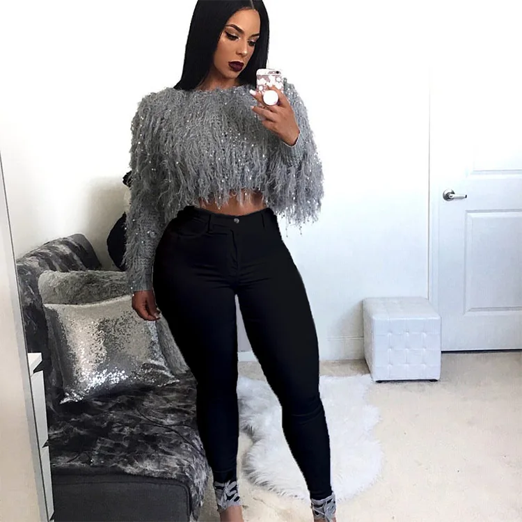 

High quality fashion high-waisted skinny jeans for women slim fit washed denim street wear pencil breeches stretch plus-size