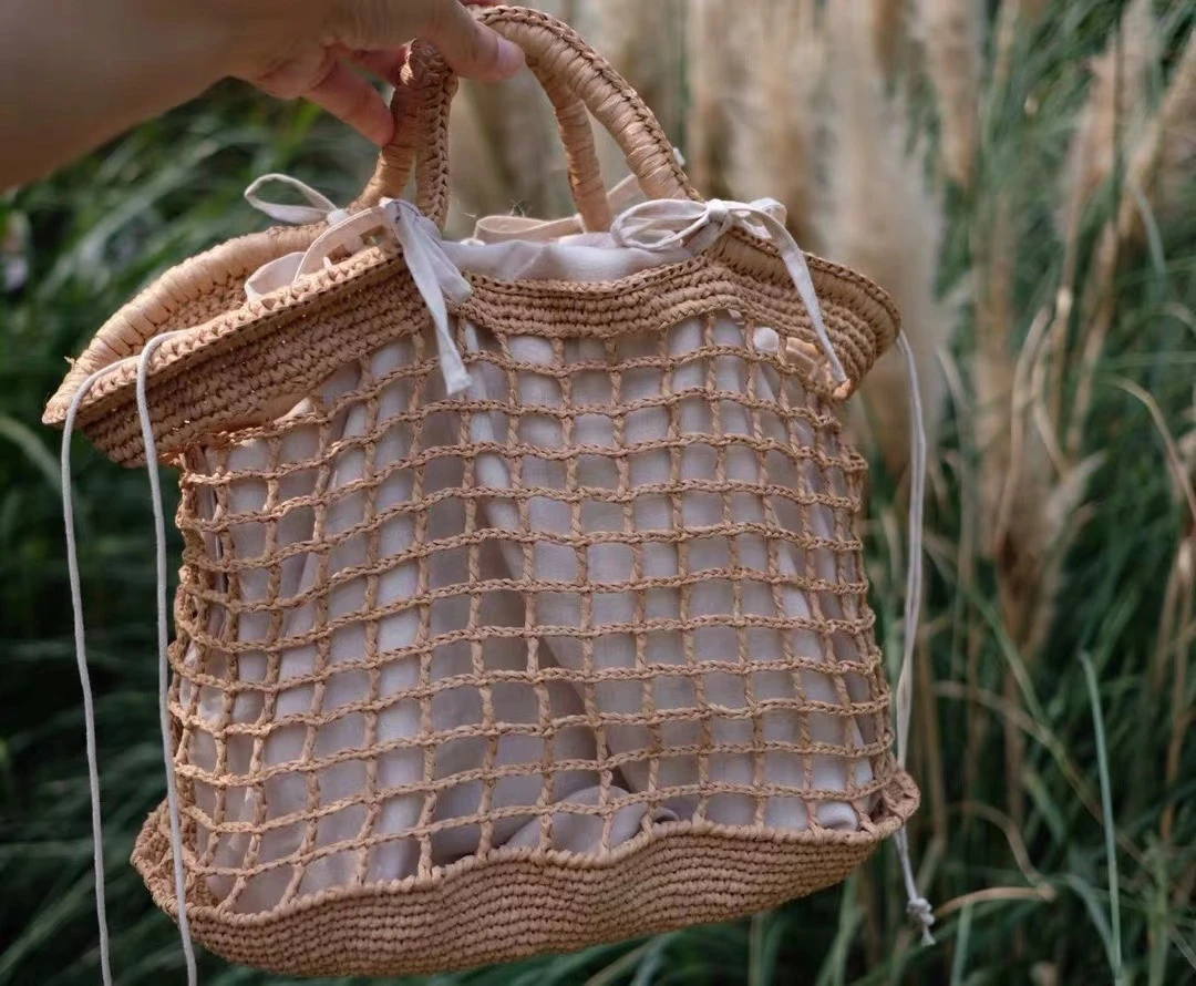 Fast Shipp High Qualtiy Round Leather Bottom With Holes Rivet For Knitting Bag Handbag Diy Women Shoulder Bag  Accessories