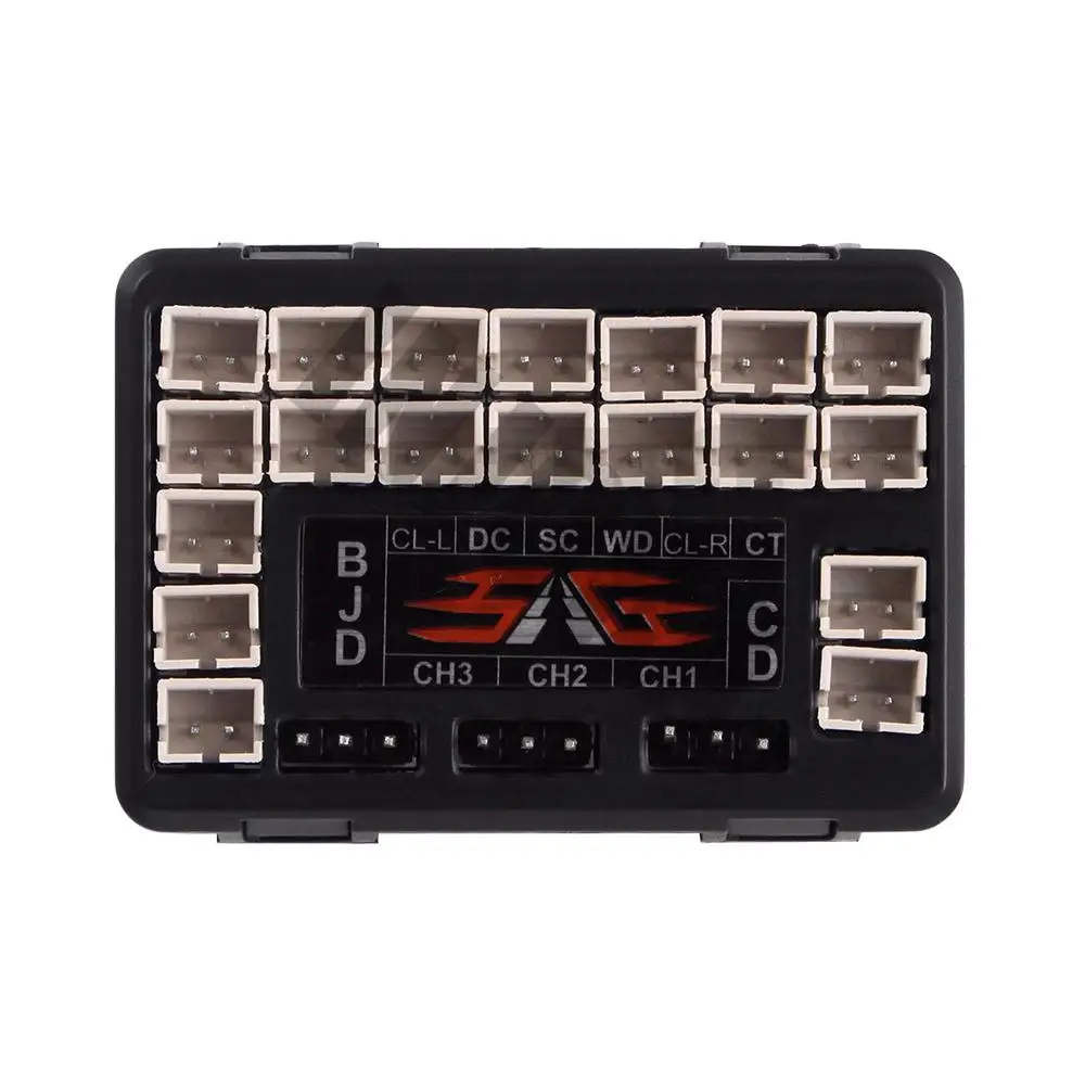 MJRC-sistema de luces LED para coche de control remoto, nuevo producto, grupo de l&aacute;mparas delanteras y traseras para 1/10, Traxxas, TRX4, Bronco-1