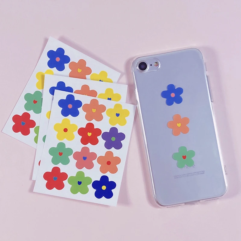 12 шт./лот милые наклейки в Корейском стиле для скрапбукинга альбома дневника