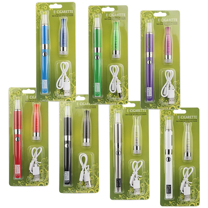 UGO V II H2 V2 MT3 2 в 1 комплект блистерпосылка электронной сигареты 650mAh eGo 510 Thread Vape Pen