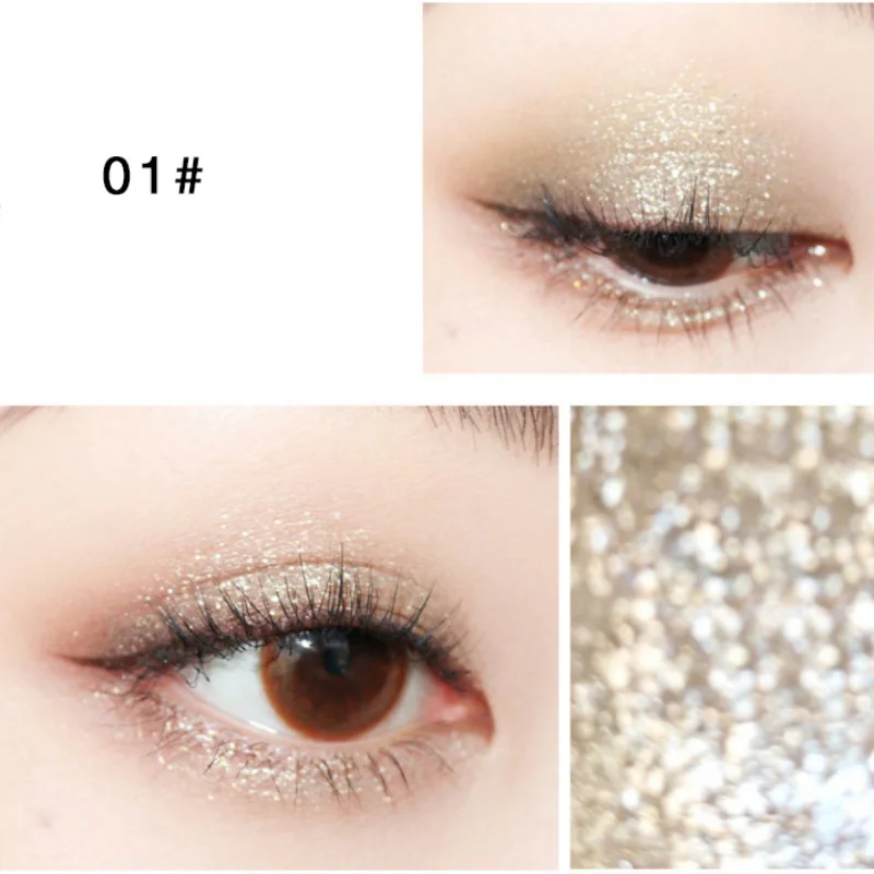 Новые жидкие водонепроницаемые алмазные блестящие тени для макияжа Косметика