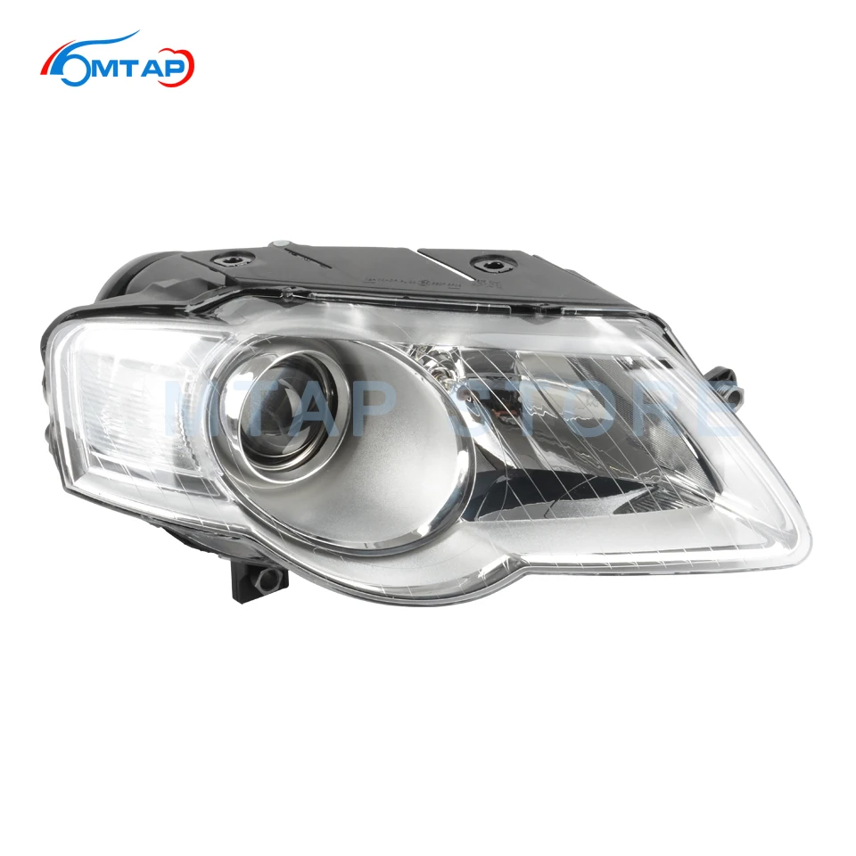 MTAP ПЕРЕДНИЙ БАМПЕР фара HID AFS галогенная для Volkswagen Passat B6 Magotan B6 2005 2006 2007 2008 2009 2010