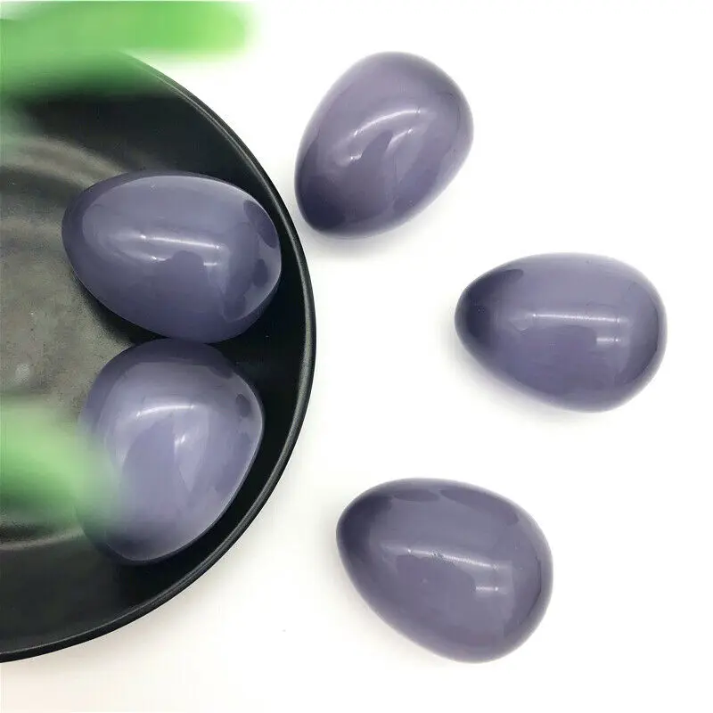 

Drop Shipping 1PC Big Purple Cat's Eye Stone Egg Shaped Specimen Gemstone Crystal Healing Reiki Stones and Crystals