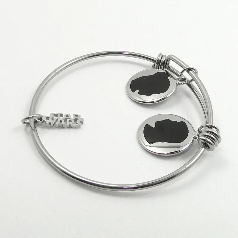 Браслет DICAYLUN из нержавеющей стали в стиле Звездных войн регулируемые модные