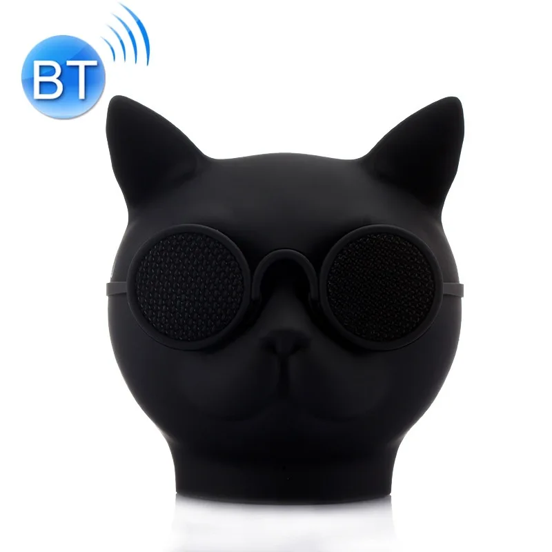 

Беспроводная Bluetooth-колонка с кошачьей головой