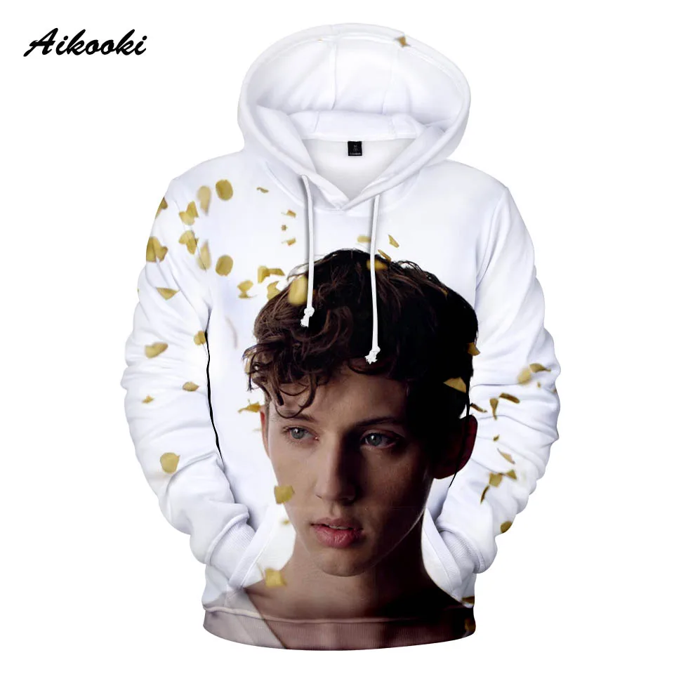 Модные толстовки Troye Sivan для мужчин и женщин осенние популярная классическая