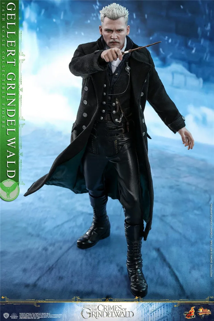

1/6 Hot Toys MMS513 Full Set Fantastic Beasts Gellert Grindelwald Collectible Figures Toys