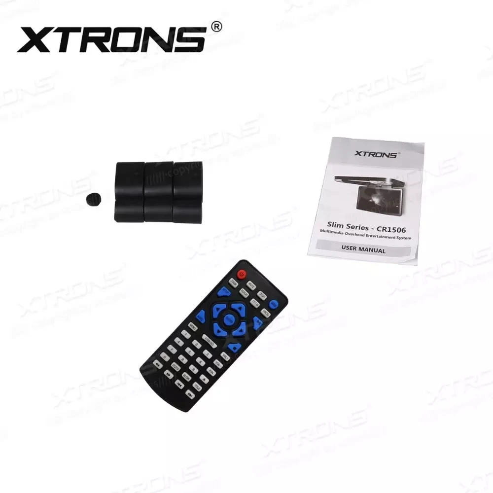 Автомобильный DVD проигрыватель Xtrons HD 15 6 P с креплением на крышу монитором высоты