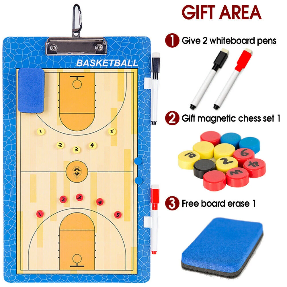 

Magnetic Tactic Board With Hook Eraser Marker Pen Professional Volleyball Sport Supplies Magnetic Tactic Board Soccer
