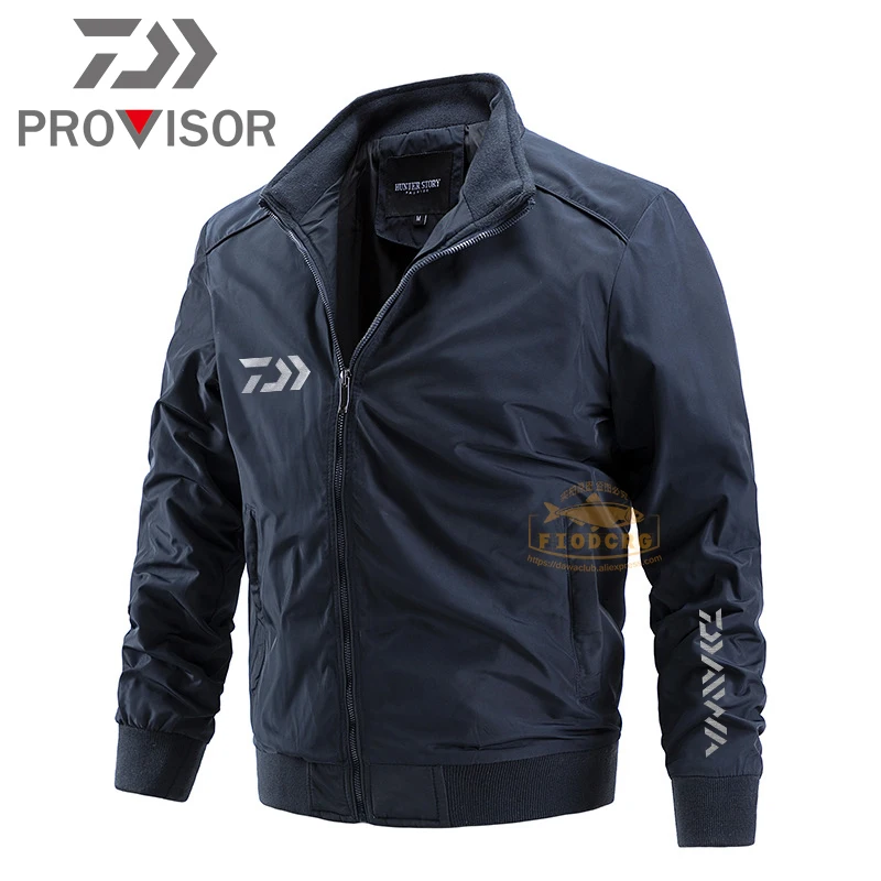 

2022 Jacket Autumn Jacket Dawa Men's Plus Size Casual Windproof Breathable Outdoor Sports Long Sleeve Large Size Fishing Clothes