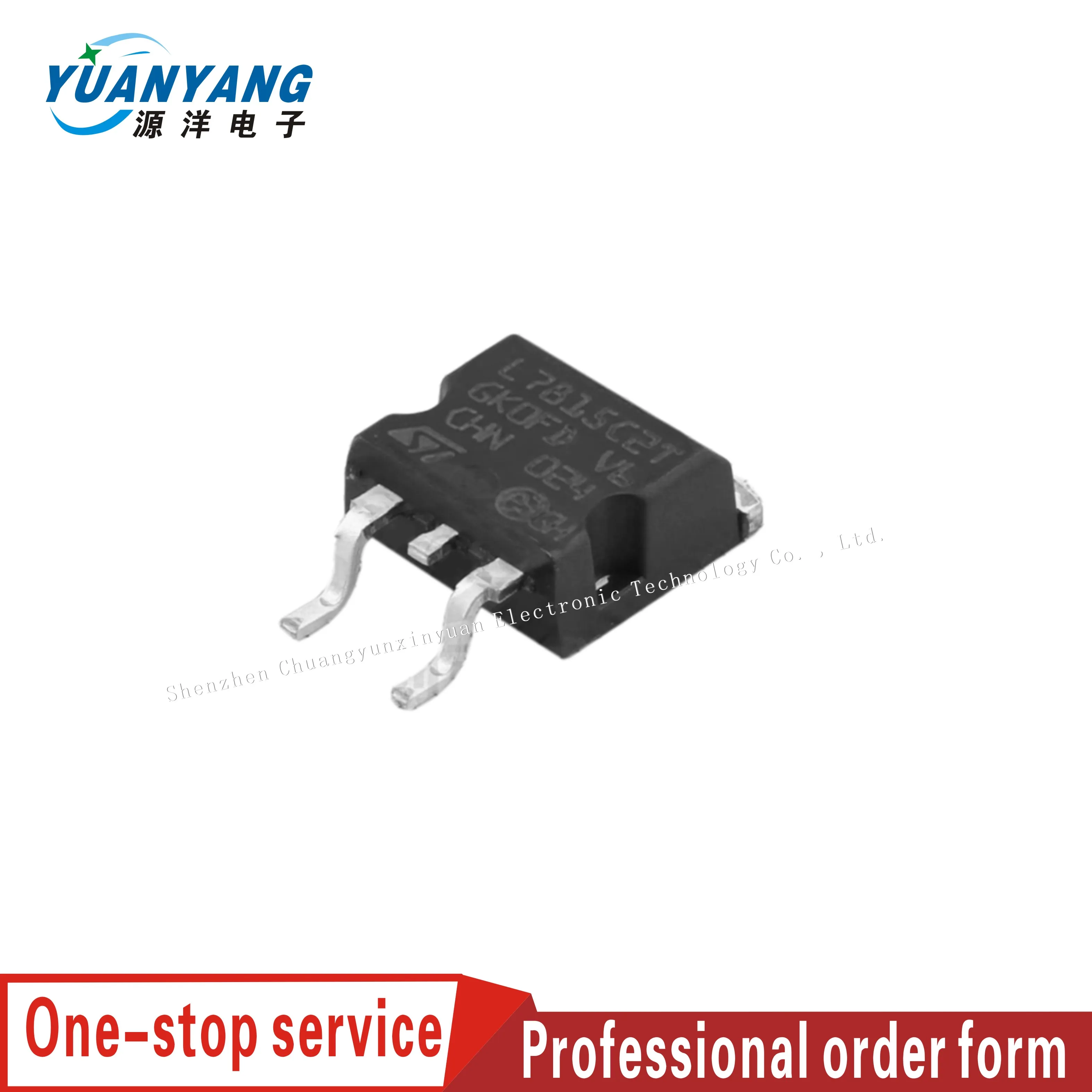 

10Pcs New 100% Original L7815CD2T-TR TO-263-3 Arduino Nano Integrated Circuits Operational Amplifier Single Chip Microcomputer