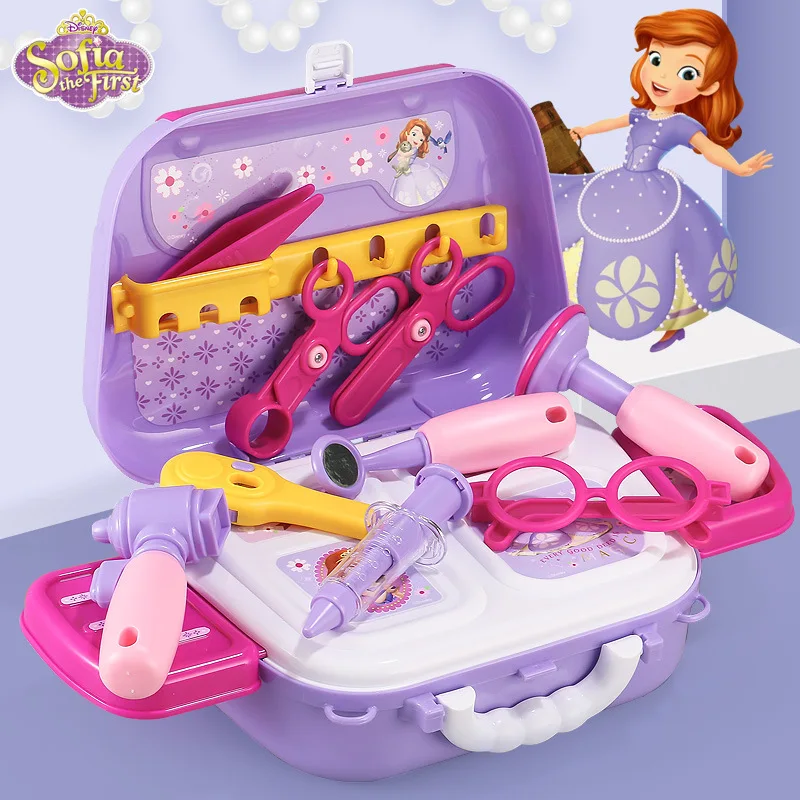 Disney Frozen Игрушки для девочек принцесса Замороженные наряды набор игрушек макияжа