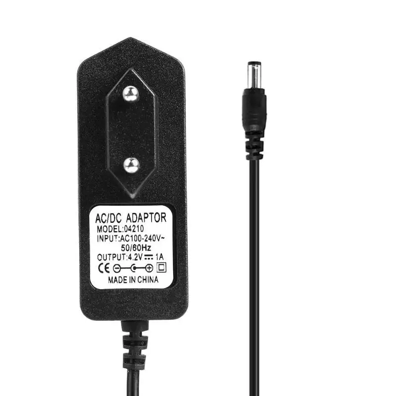ALLOYSEED для 18650 Литий Батарея Зарядное устройство Plug AC 110-240V DC/DC 4,2 V 8,4 V 12,6 V 16,8 V 21V 1A 2A Зарядное устройство адаптер Мощность адаптер