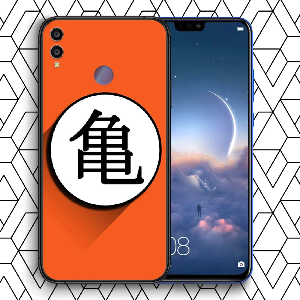 

Dragon Anime Ball Phone Case Cover Hull For HUAWEI Honor 7a 8s 8a 8x 9 9x 10 20 i Lite Pro black Coque Trend Funda Painting Cell