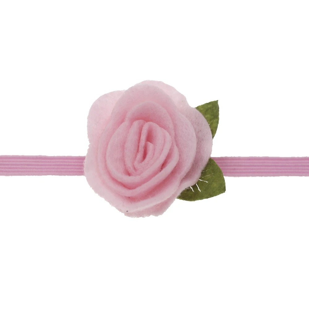 Детские повязки на голову фетровая Цветочная корона повязка для девочек