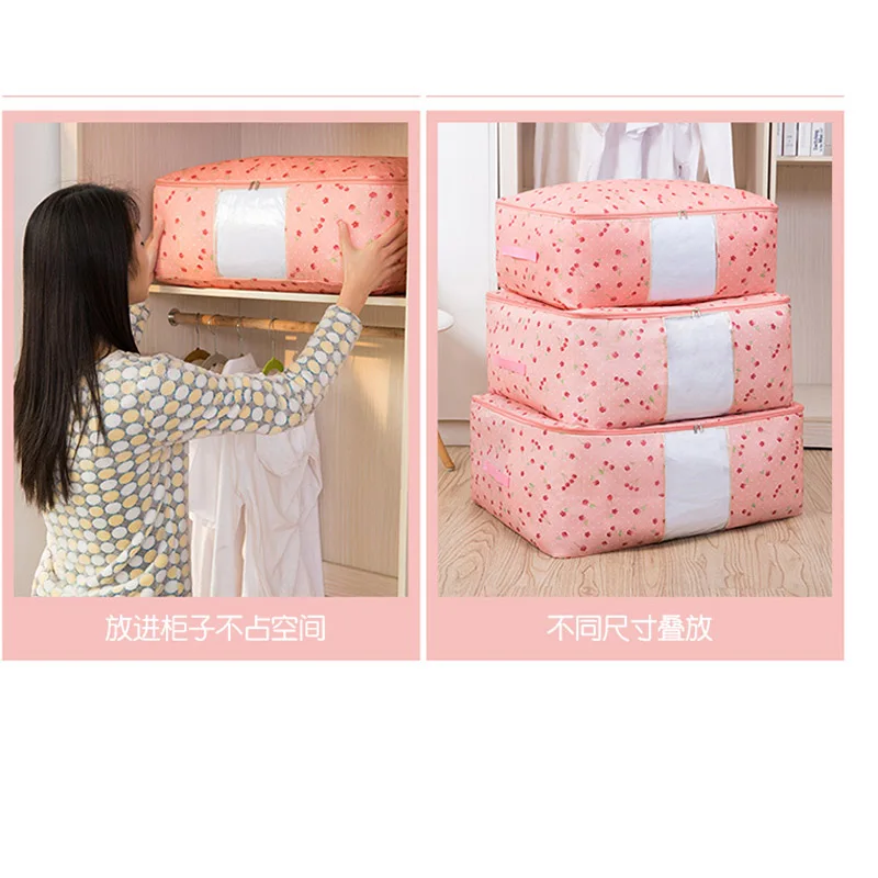 Дешевые мульти Цвет сумка для хранения гардероба простой пакет аккуратные