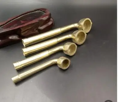 

Старый стиль, латунь, длинная труба, все медные трубы, набор из 4 шт., фитинги для шелковых труб