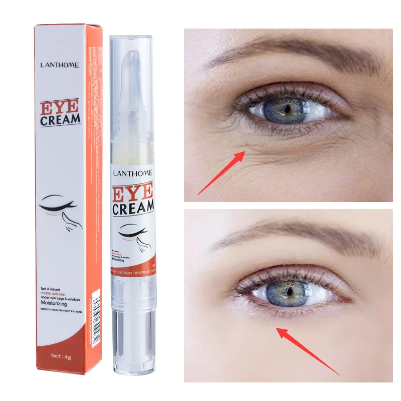

Instant Removal Eye Bags Cream Collagen Anti Wrinkle Moisturizing Eye Serum Remove Dark Circles Anti Inflammation Firm Skin Care