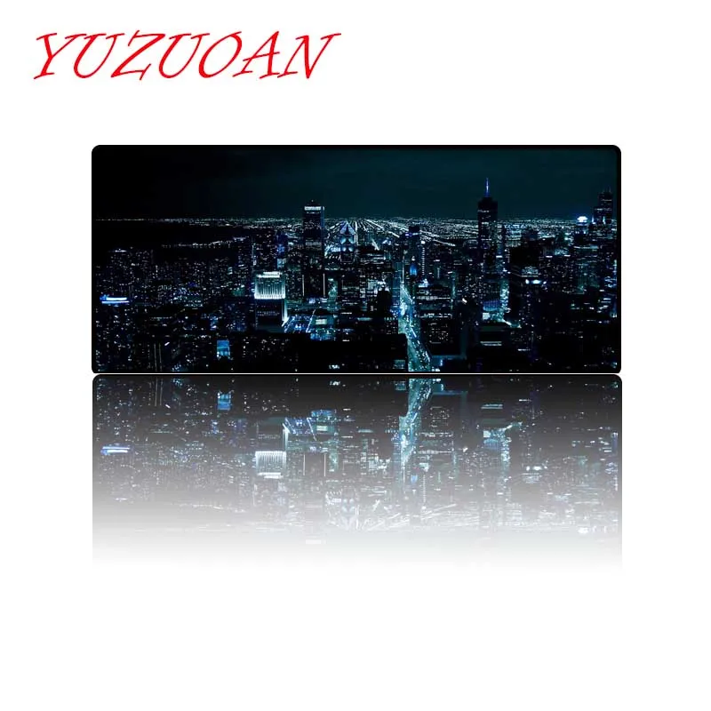 Yuzuoan City красочный художественный Маяк пейзаж может настроить свою фотографию 11 видов выбора размера игровой коврик для мыши коврик