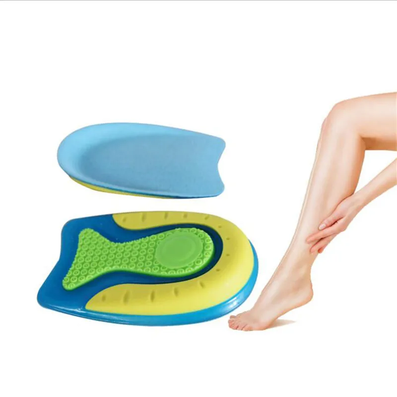 

Gel Heel Cushion Inserts for Shoes Silicone Heel Cup Pads for Bone Spurs Pain Relief Protectors Plantar Fasciitis Insole Insert