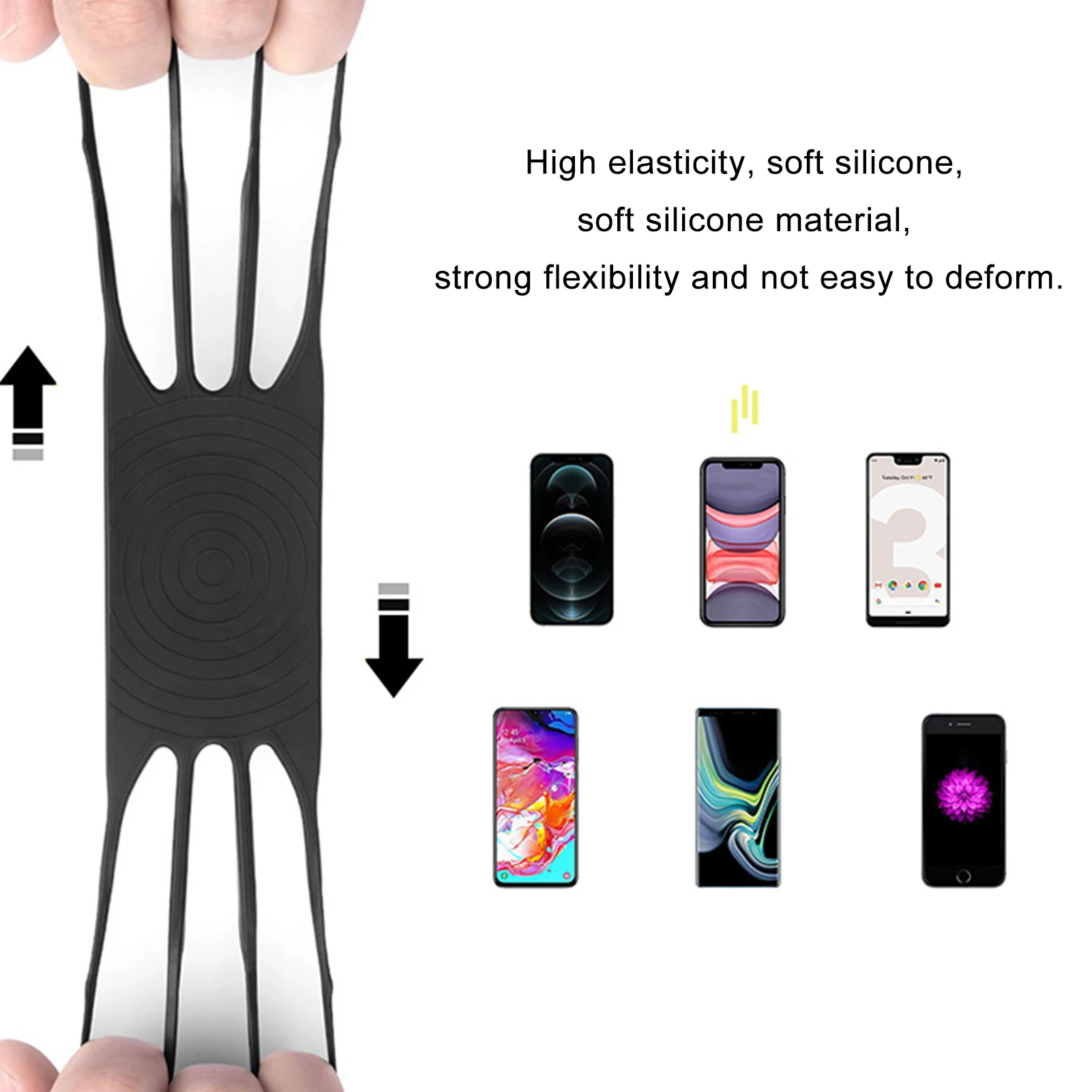 

Bicycle Front Frame Phone Holder Waterproof EVA Bike Equipment Bicycle Front Bag Mobile Phone Bag