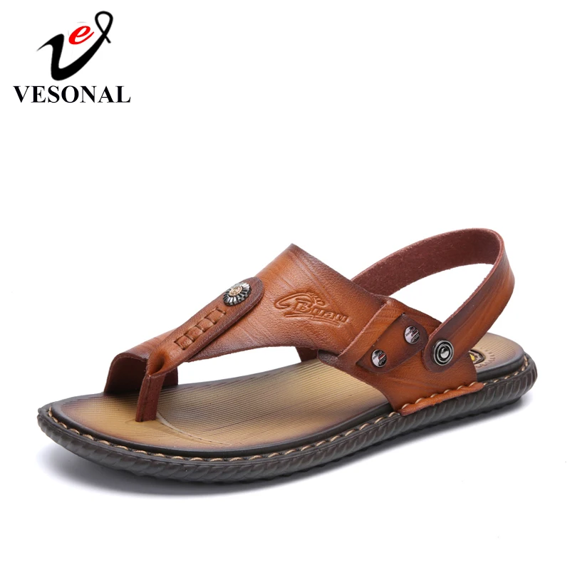 Мужские сандалии из натуральной кожи ручной работы|Сандалии| |