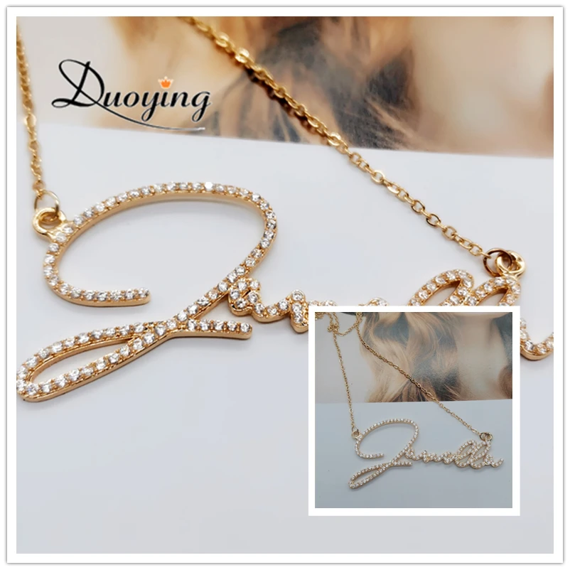 Женское колье с подвеской-кристаллом фианитом | Украшения и аксессуары