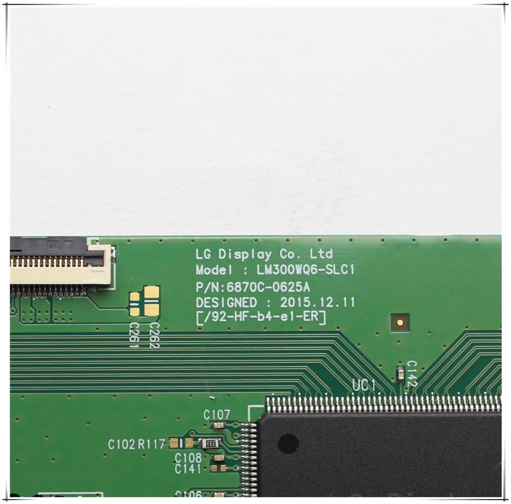 Плата Tcon 6870C-0625A ТВ-доска для Dell LG и т. Д. Оригинальная логическая плата t-con LM300WQ6 SLC1