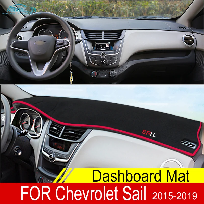 

For Chevrolet Sail 2015 2016 2017 2018 2019 Anti-Slip Mat Dashboard Cover Pad Sunshade Dashmat Car Accessories