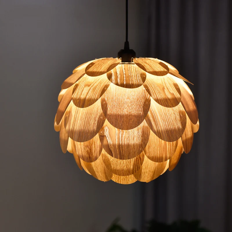 

Danish Designer Pendant Lights Modern Pine Cone Hanglamp For Dining Room Bedroom Loft Decor Modern Home LED Luminaire Suspension