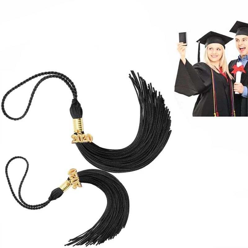 Новинка 2020 высококачественные кепки для взрослых выпускного с кисточками школы