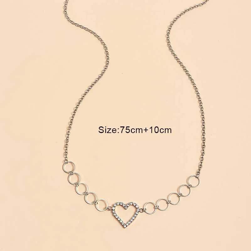 

Women Fashion Rhinestone Heart Waist Chain Belt Jewelry Crystal Belly Body Chain Sexy Party Jewelry Gift