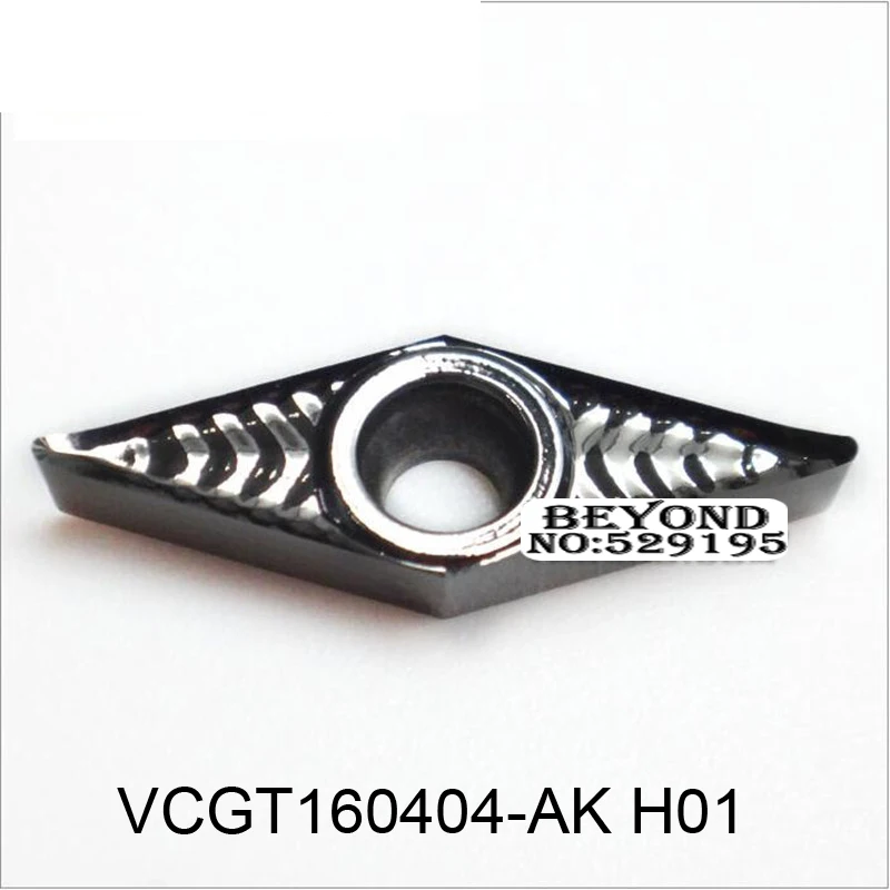 VCGT160402-AK VCGT160404-AK VCGT160408-AK VCGT160412-AK H01 VCGT 160408 твердосплавные вставки для алюминиевого