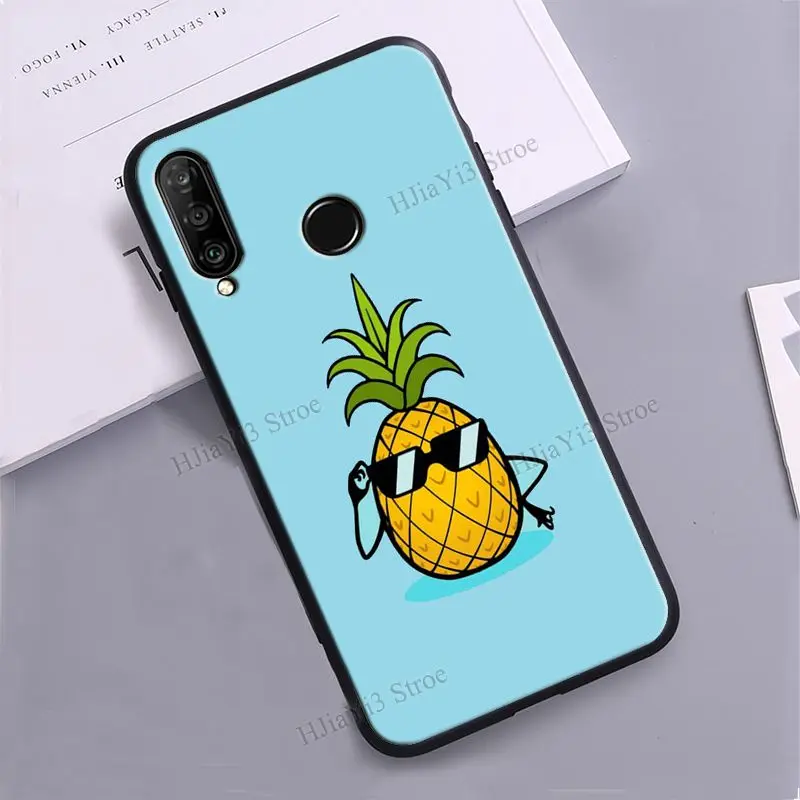 Чехол с изображением ананаса для Realme 6 7 8 Pro Q3 GT Neo C3 C11 C15 C21 OnePlus 9 8T 9R | Мобильные