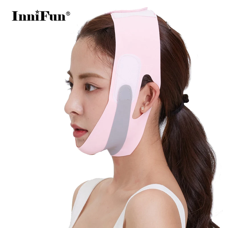 

Elastic Face Lift Tape Facial V Shaper Slimming Bandage Double Chin Cheek Lift Up Slim Belt Strap Mask Beauty Face Care Tool