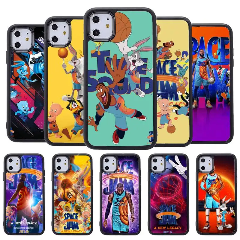 

Space Jam A New Legacy Phone Case for iphone 11 12 13 pro se 20 max xr xs x 7 8 6s plus mini Fundas cover PC&TPU