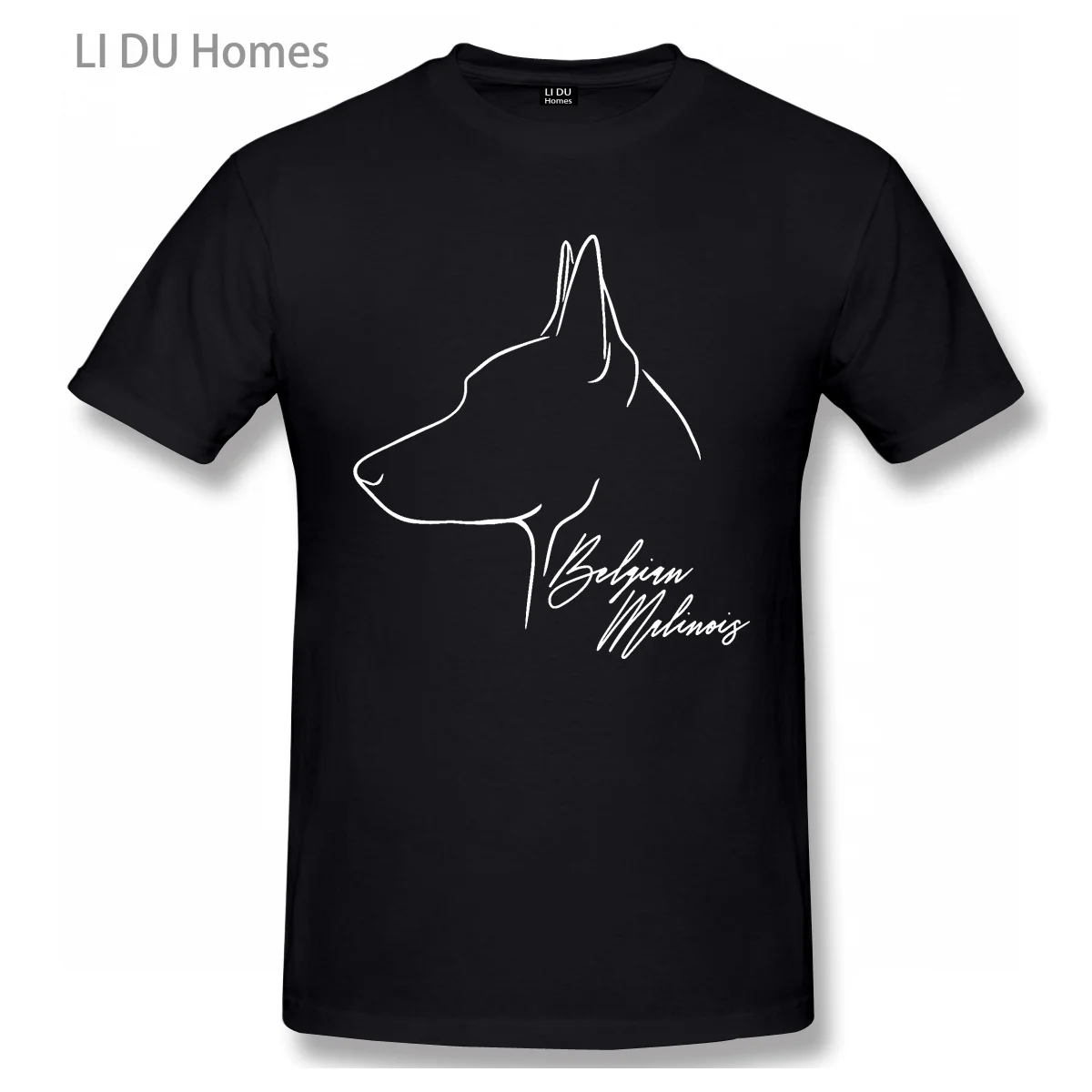 

Belgian Shepherd Malinois Mechelaar Dog T Shirt Oversize Cotton Tshirts Short Sleeve Streetwear T-shirts Tee Tops