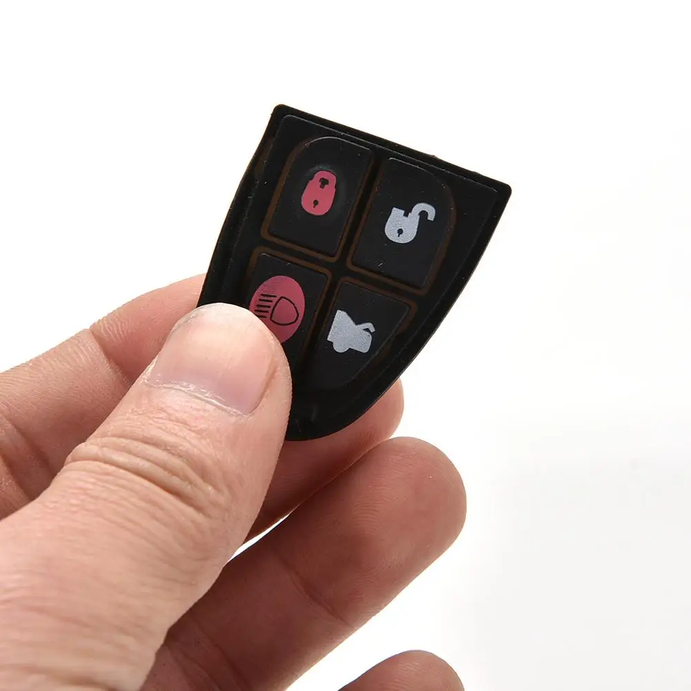 1 шт. горячая Распродажа высококачественный черный 4 кнопки резиновая прокладка