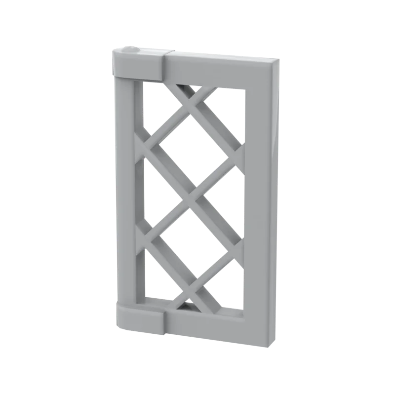 10PCS MOC Bricks 60607 Window 1 x 2 3 with Thick Corner Tabs For Building Blocks Parts DIY Education Creative Gift Toys - купить по